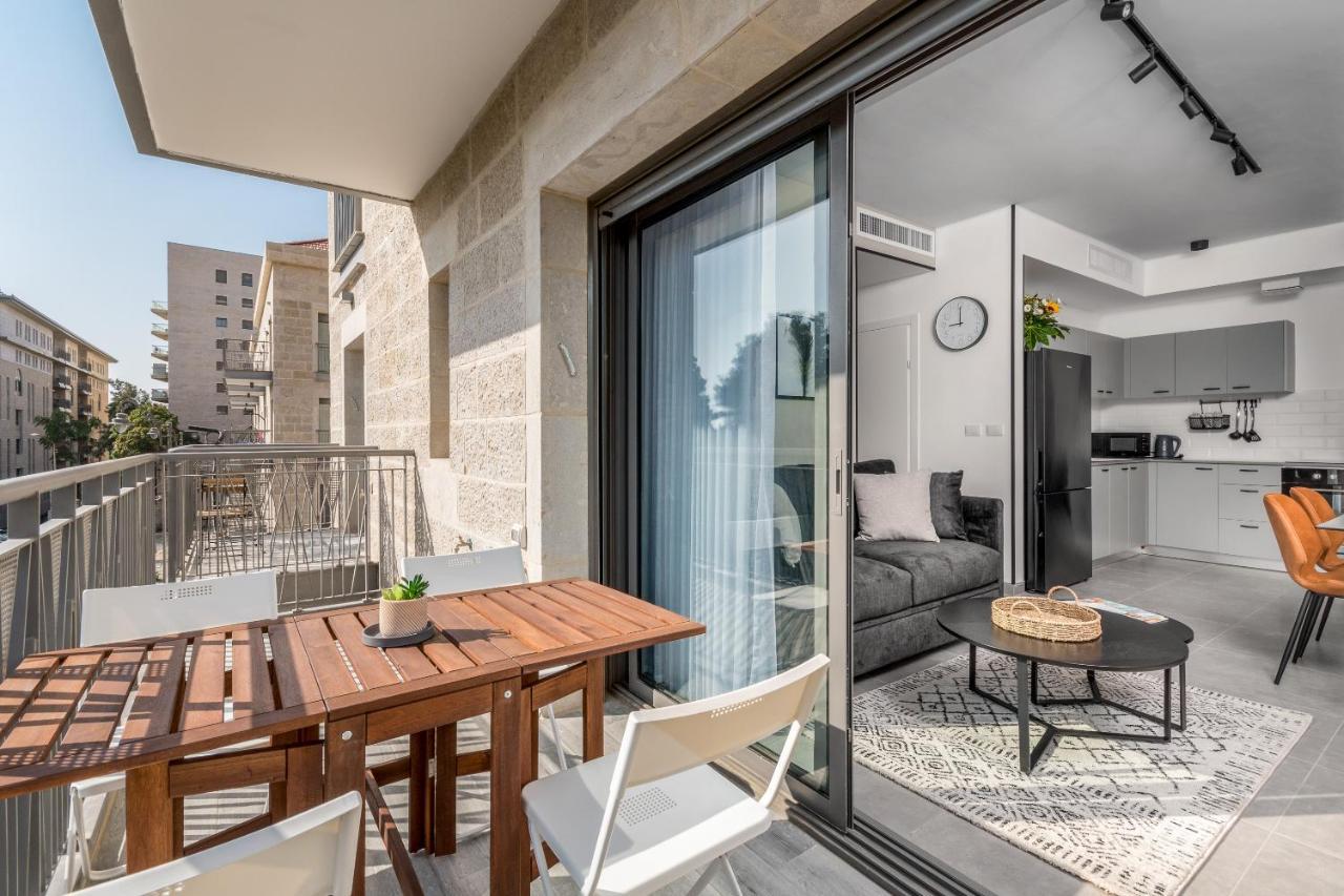 2Bdr W Parking Shirat Haneviim - Mamilla Area Sea-U Jerusalem Exterior foto