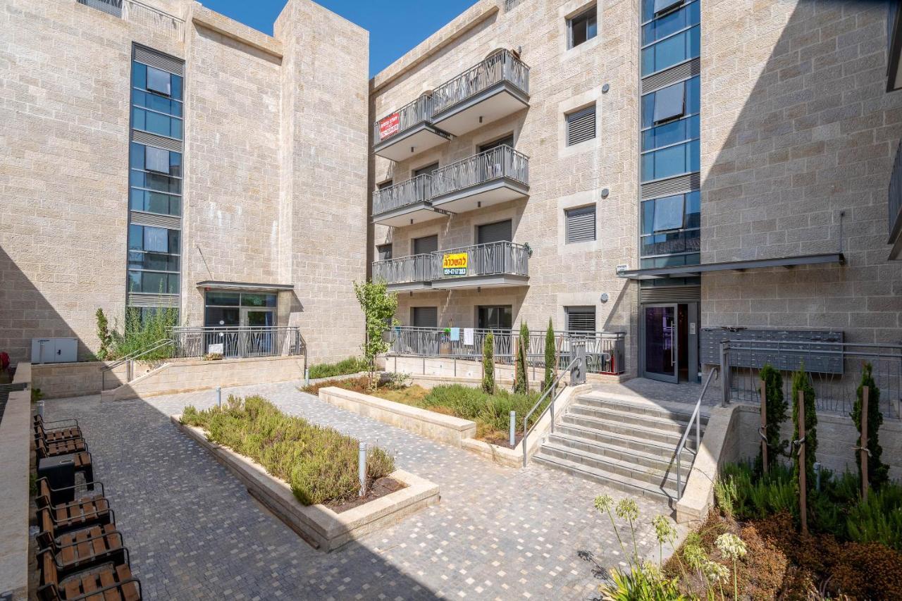 2Bdr W Parking Shirat Haneviim - Mamilla Area Sea-U Jerusalem Exterior foto