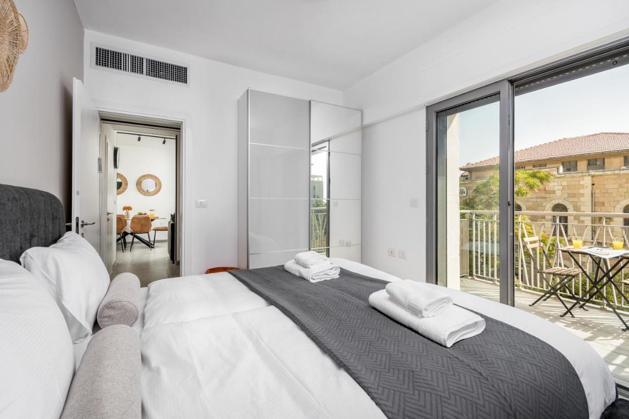 2Bdr W Parking Shirat Haneviim - Mamilla Area Sea-U Jerusalem Exterior foto