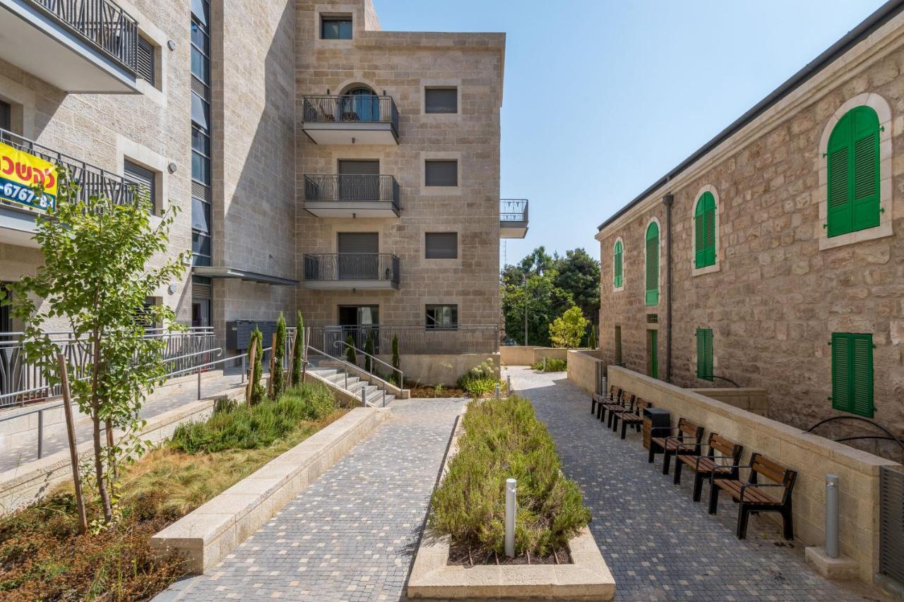 2Bdr W Parking Shirat Haneviim - Mamilla Area Sea-U Jerusalem Exterior foto