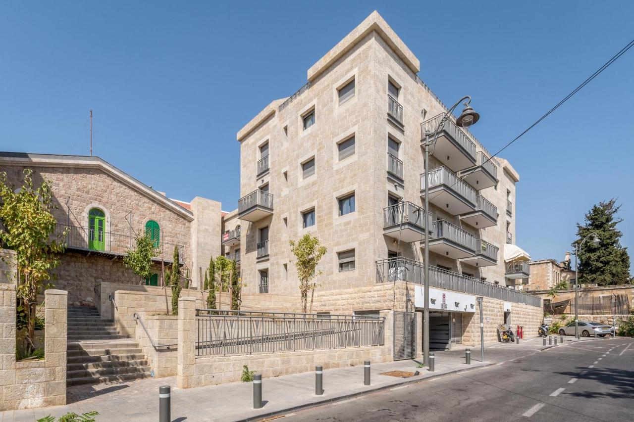 2Bdr W Parking Shirat Haneviim - Mamilla Area Sea-U Jerusalem Exterior foto